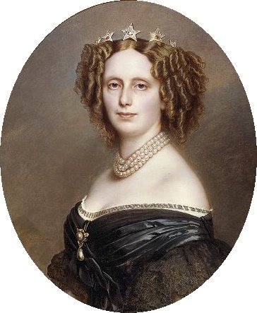 Sophia Frederia of Württemberg by Franz Xaver Winterhalter