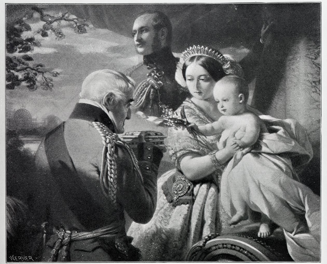 The First of May 1851, engraved by Werner by Franz Xaver Winterhalter
