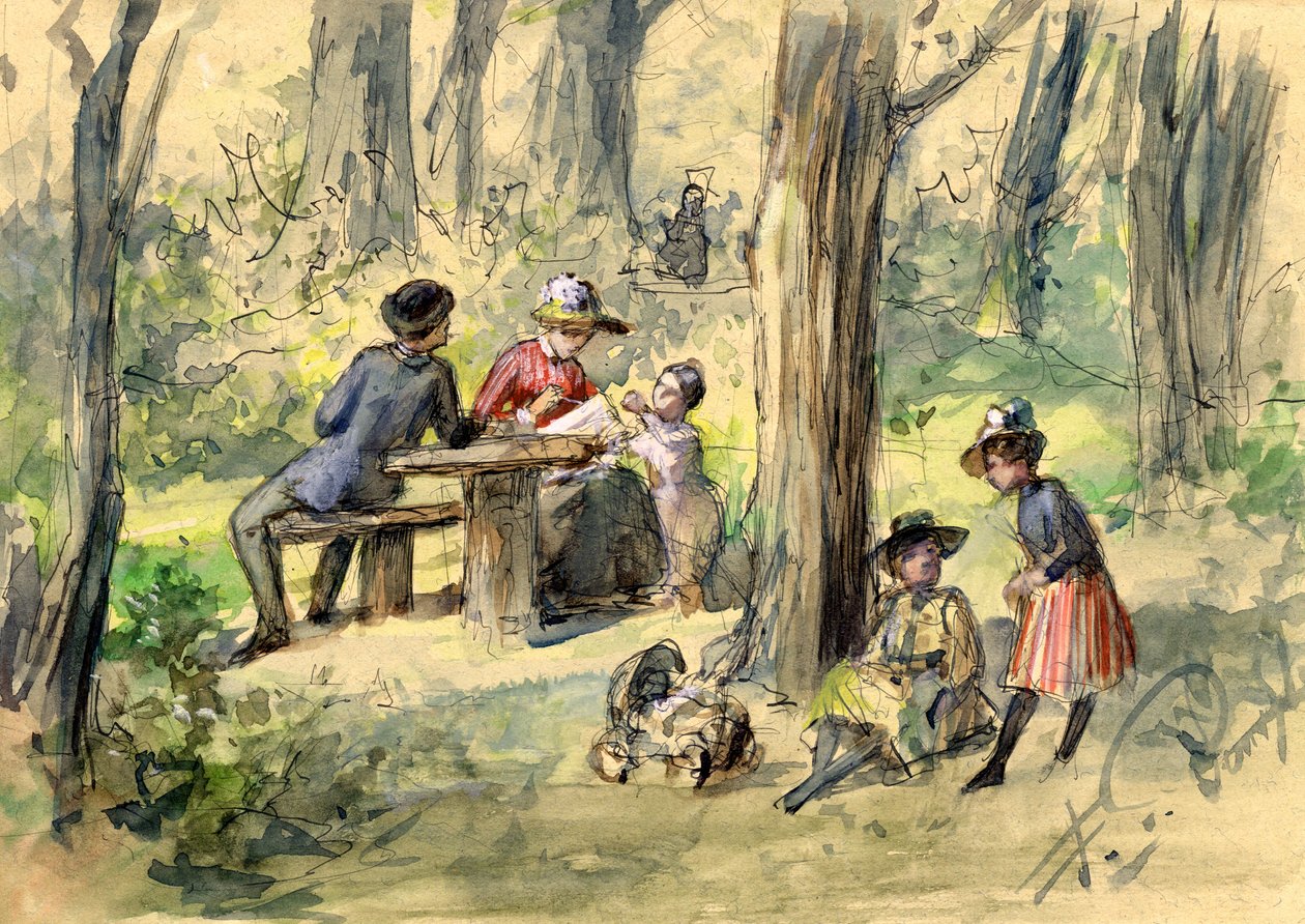 Sunday Excursion by Franz von Persoglia