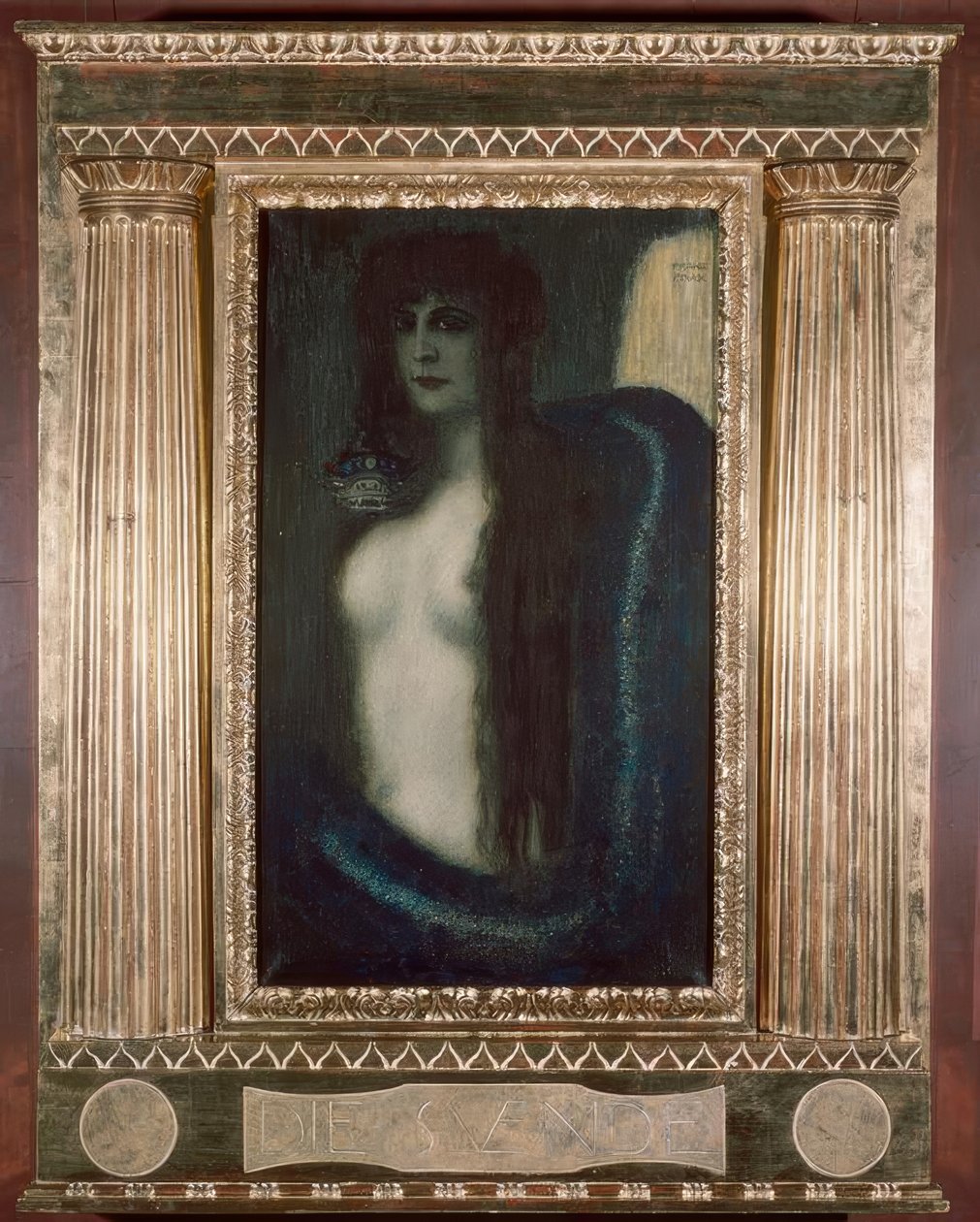 The Sin by Franz von Stuck