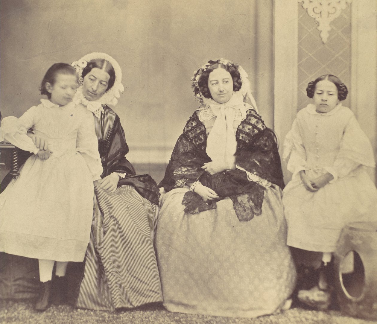 Elise Höusermann, Hermine, Marie and Marie Antoine by Franz Antoine