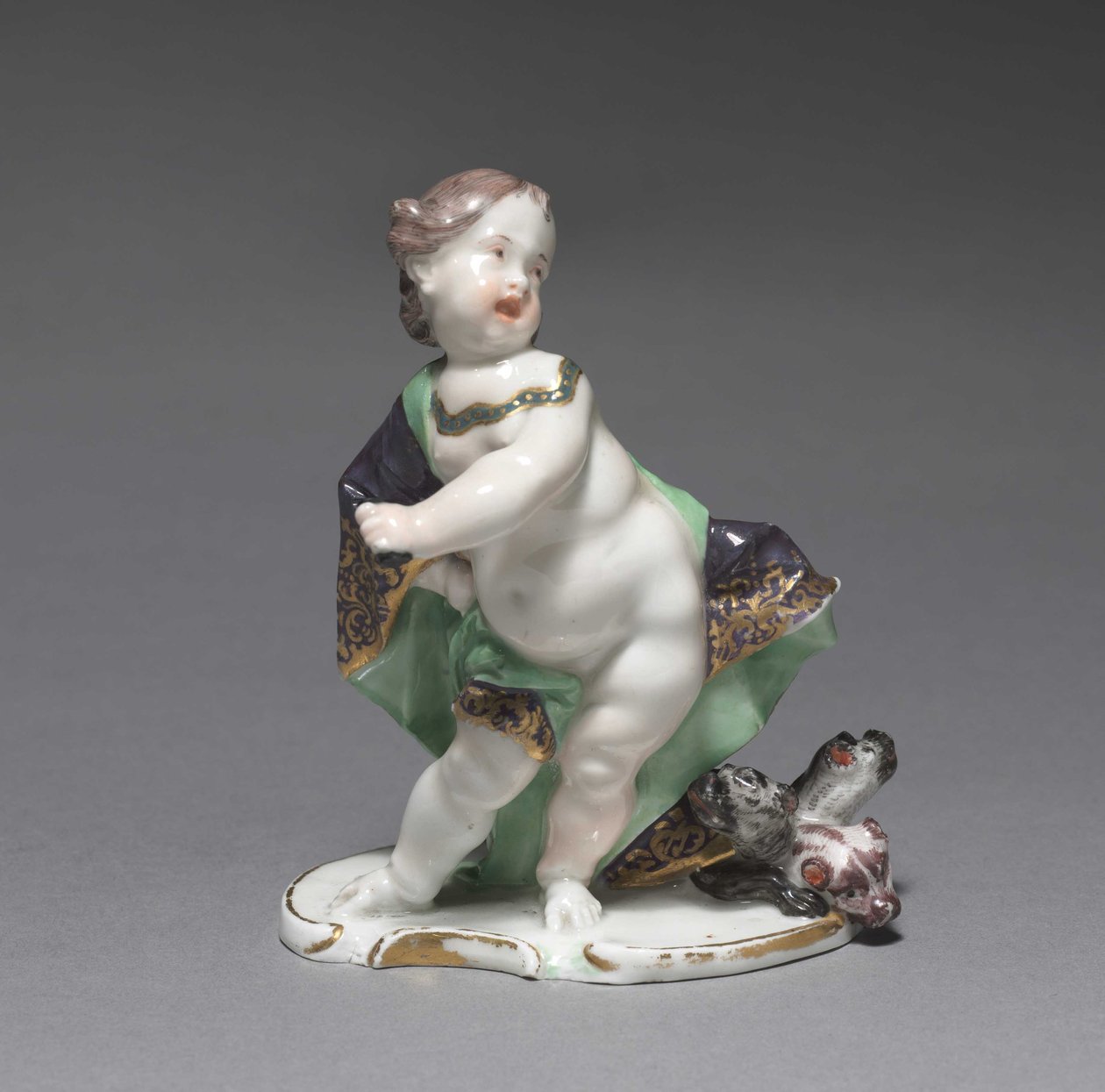 Pluto, manufacturer Nymphenburg Porcelain Factory, c.1760 by Franz Anton Bustelli
