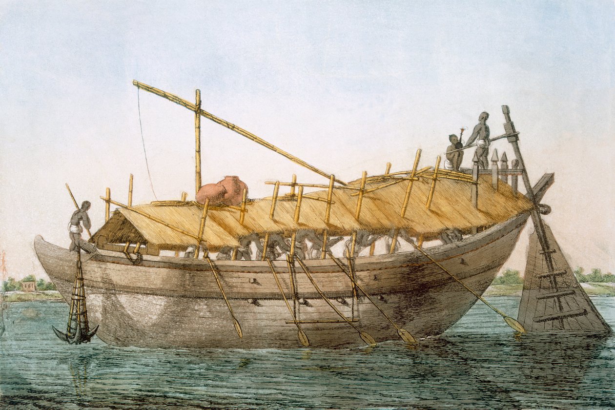 Wolack, river craft for transport of goods, from 