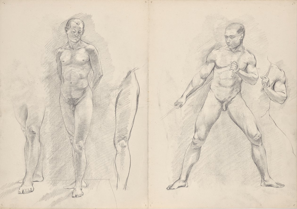 Male Nudes by Franz Barwig d. Ä.