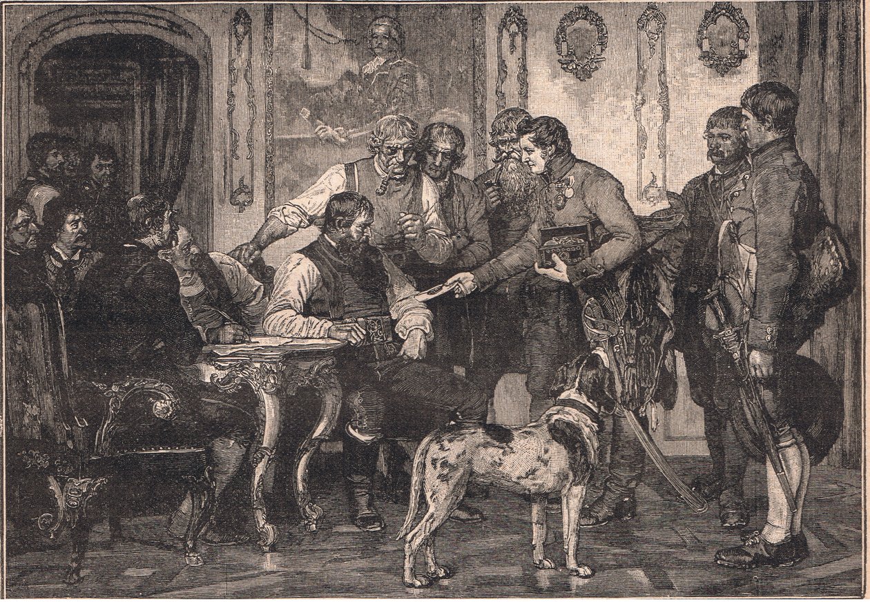 Andrew Hofer appointed Governor of the Tyrol AD 1809 by Franz Defregger