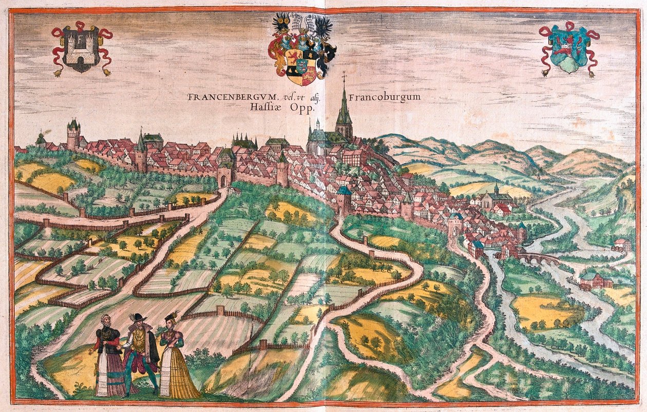 Frankenberg, Netherlands by Franz Hogenberg