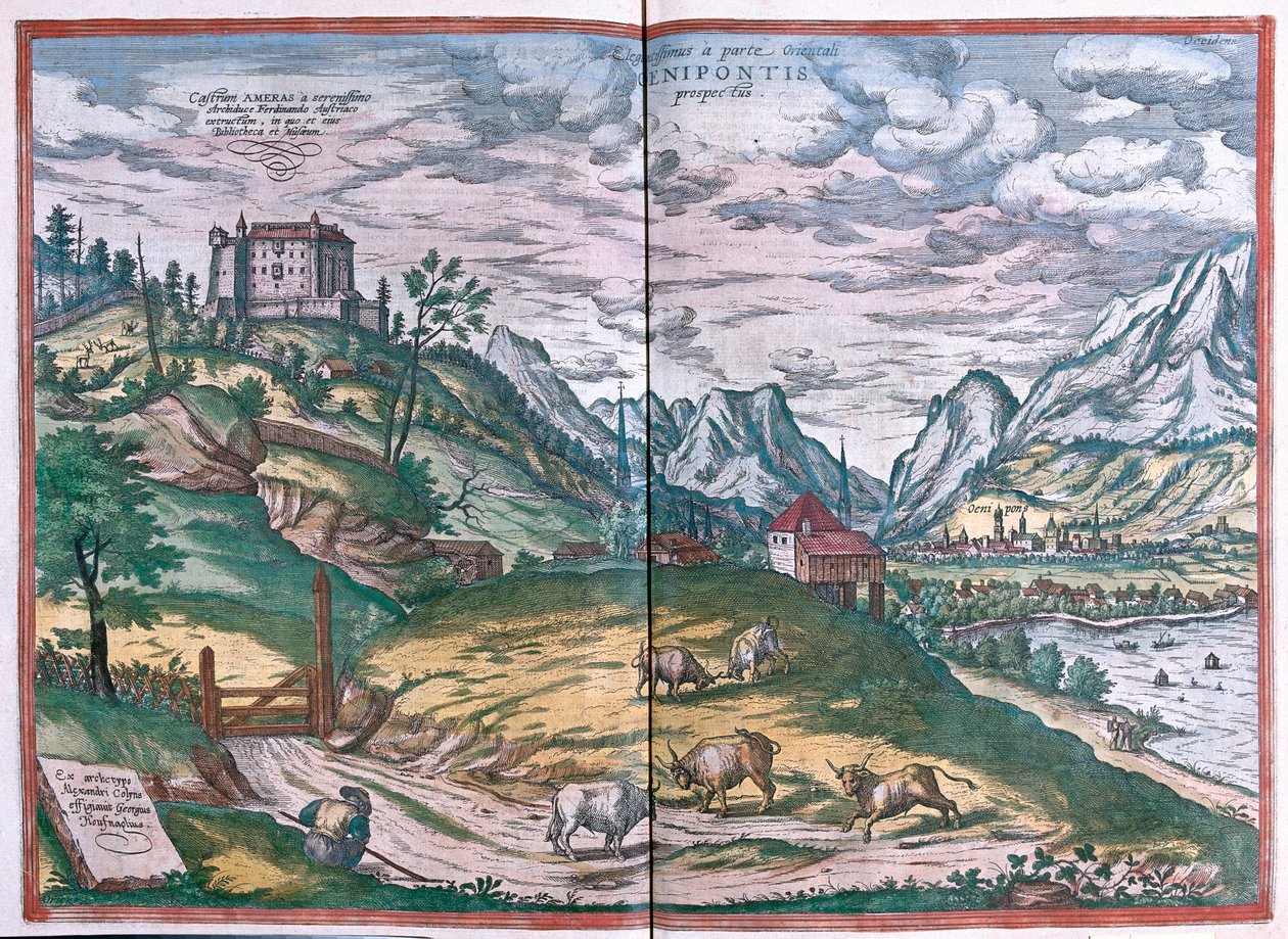 Innsbruck, Austria by Franz Hogenberg