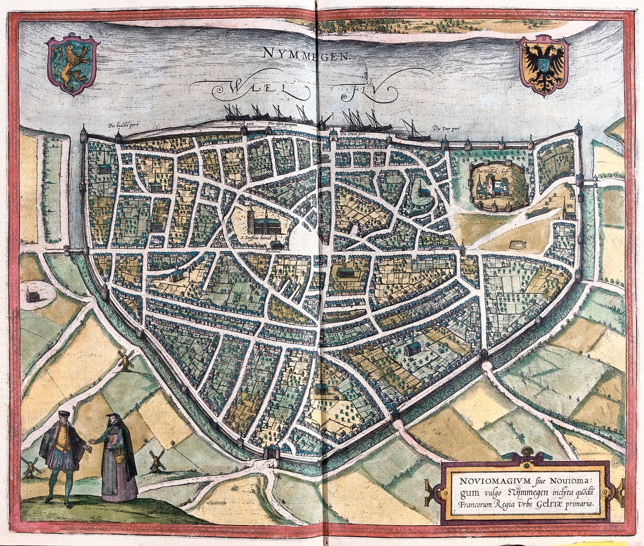 Nijmegen, Netherlands by Franz Hogenberg