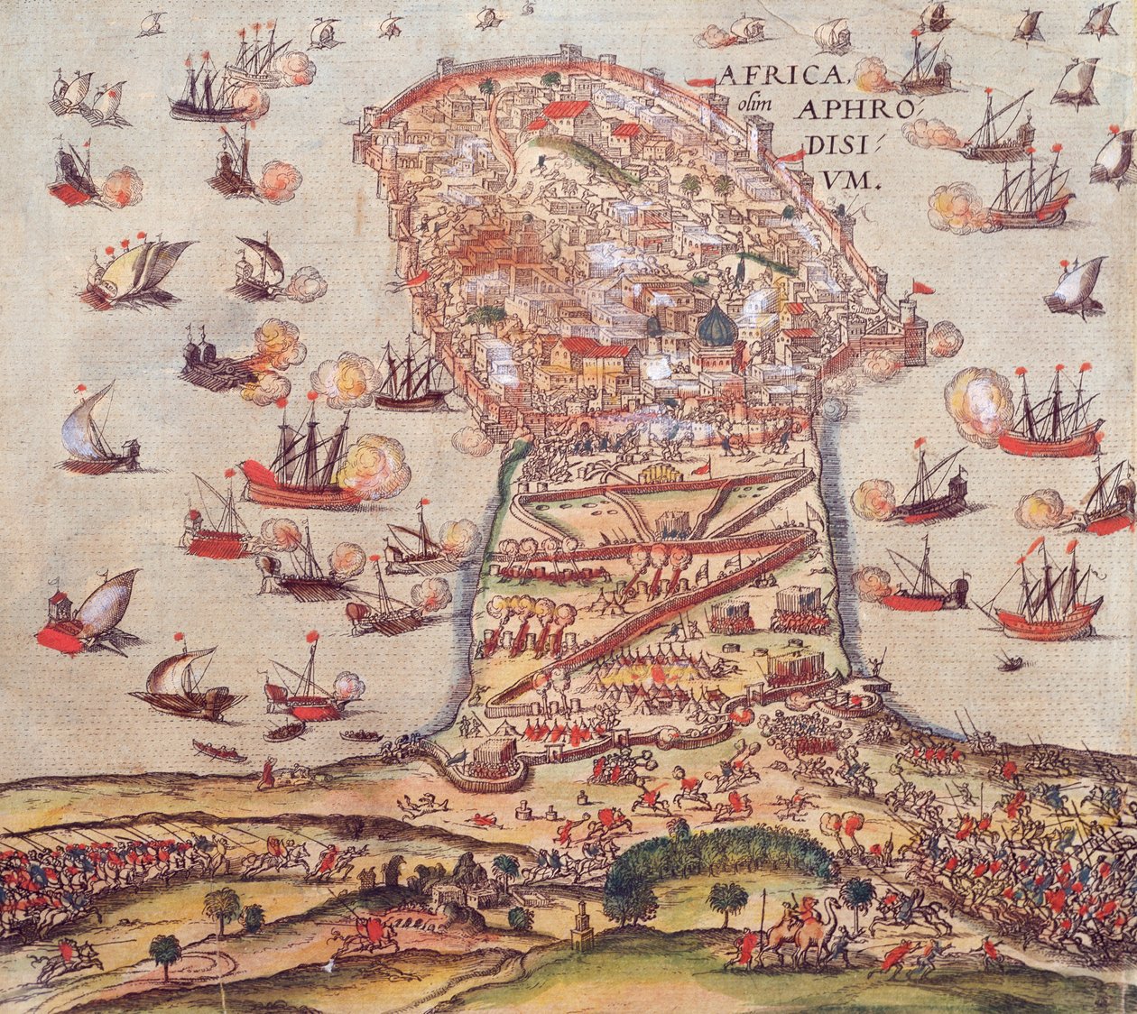 The Ottoman Corsair Khayr al-Din Barbarossa against Charles V