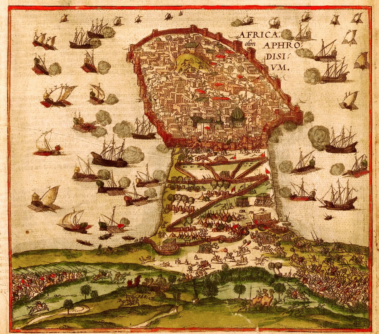 The Ottoman Corsair Khayr al-Din Barbarossa against Charles V