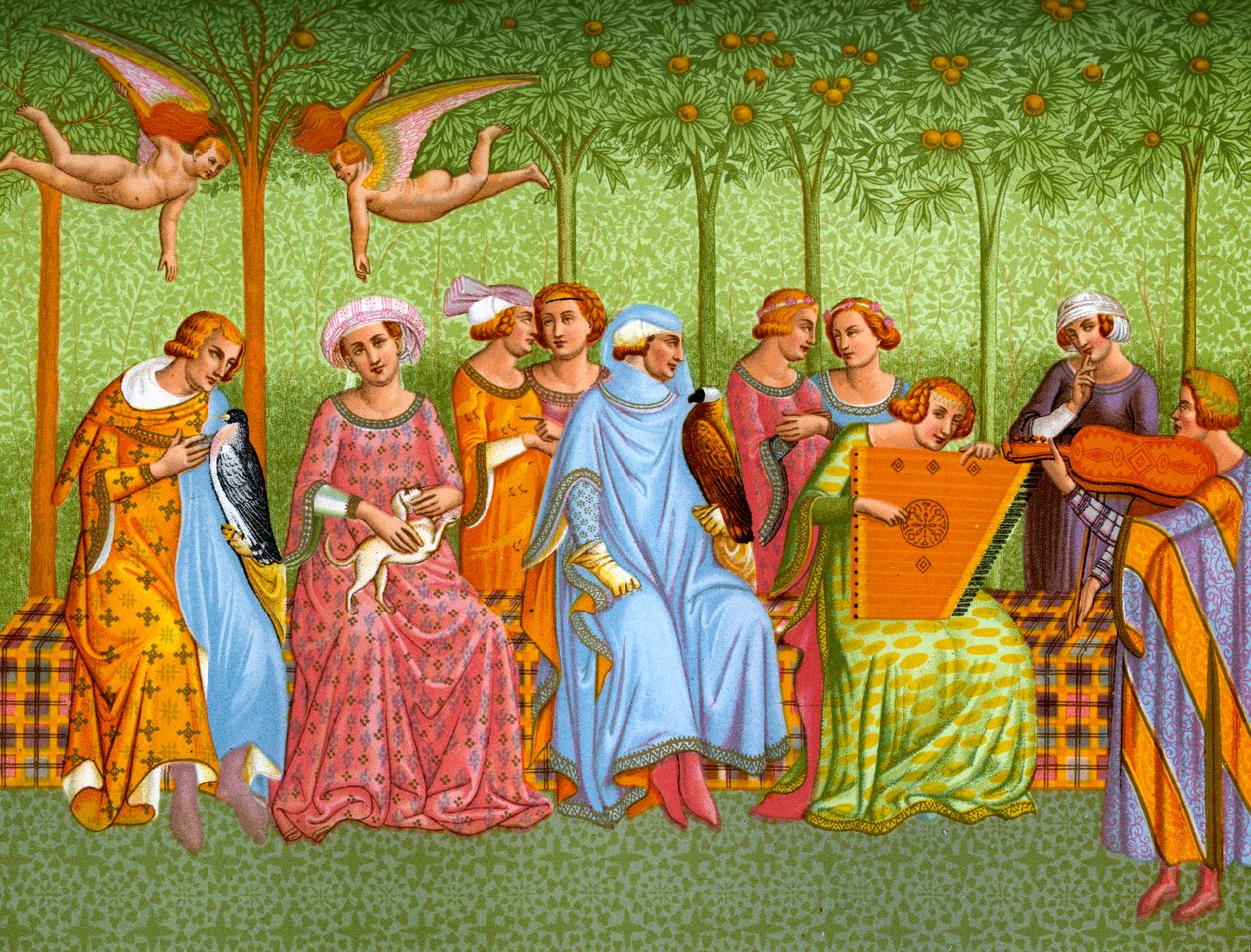 The Dream of Life, 14th century by Franz Kellerhoven