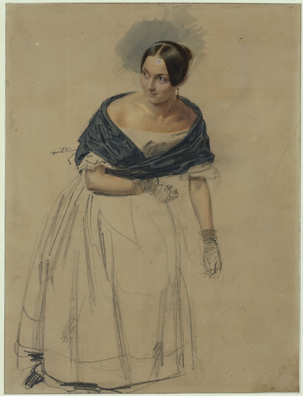 Flower Girl by Franz Krüger