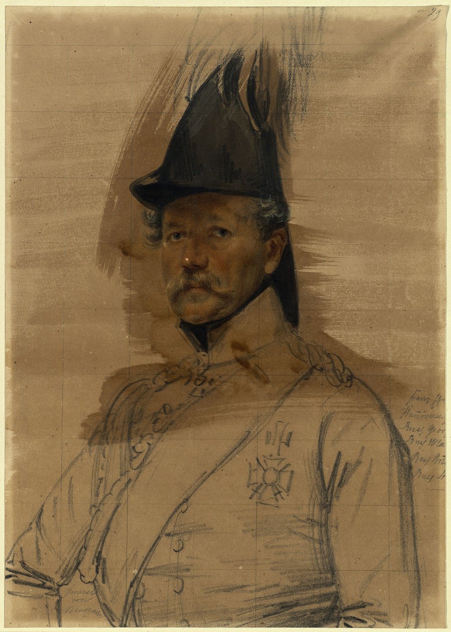 General August Wilhelm von Neumann by Franz Krüger