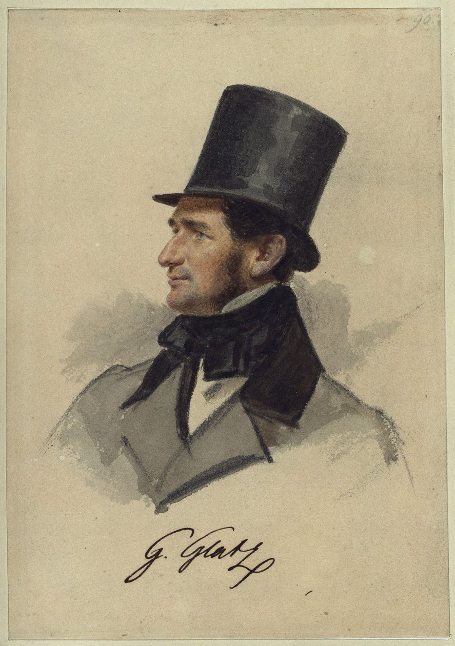 Gustav Ludwig Glatz by Franz Krüger