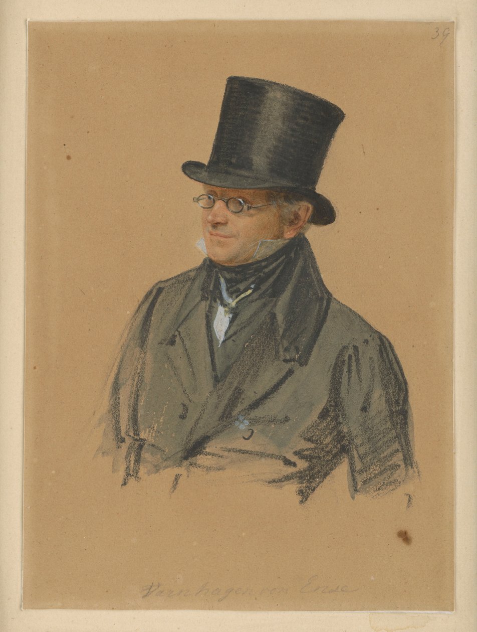 Karl August Varnhagen von Ense by Franz Krüger
