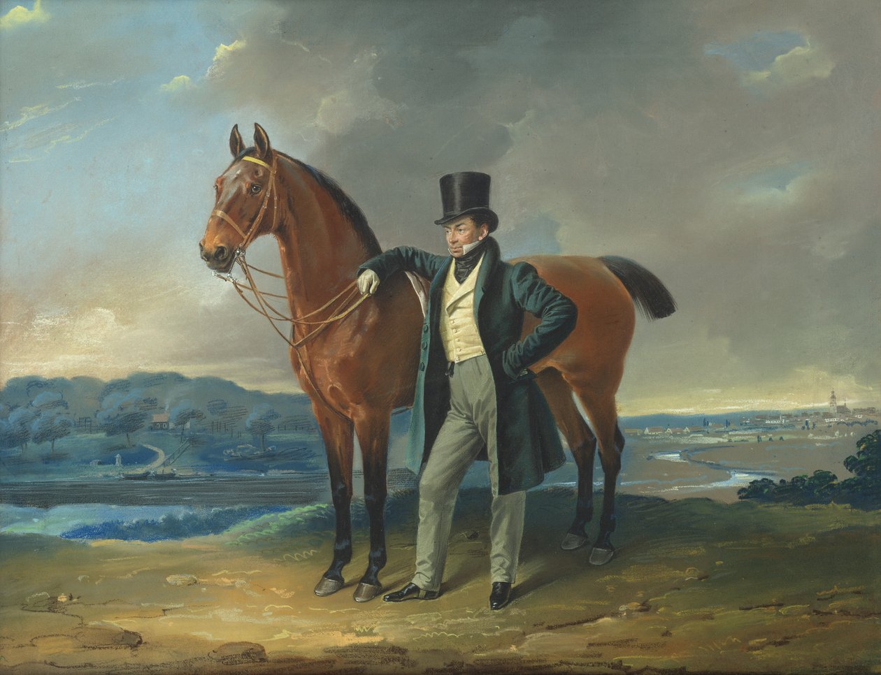 Wilhelm Christian Benecke von Groditzberg, 1828 by Franz Krüger