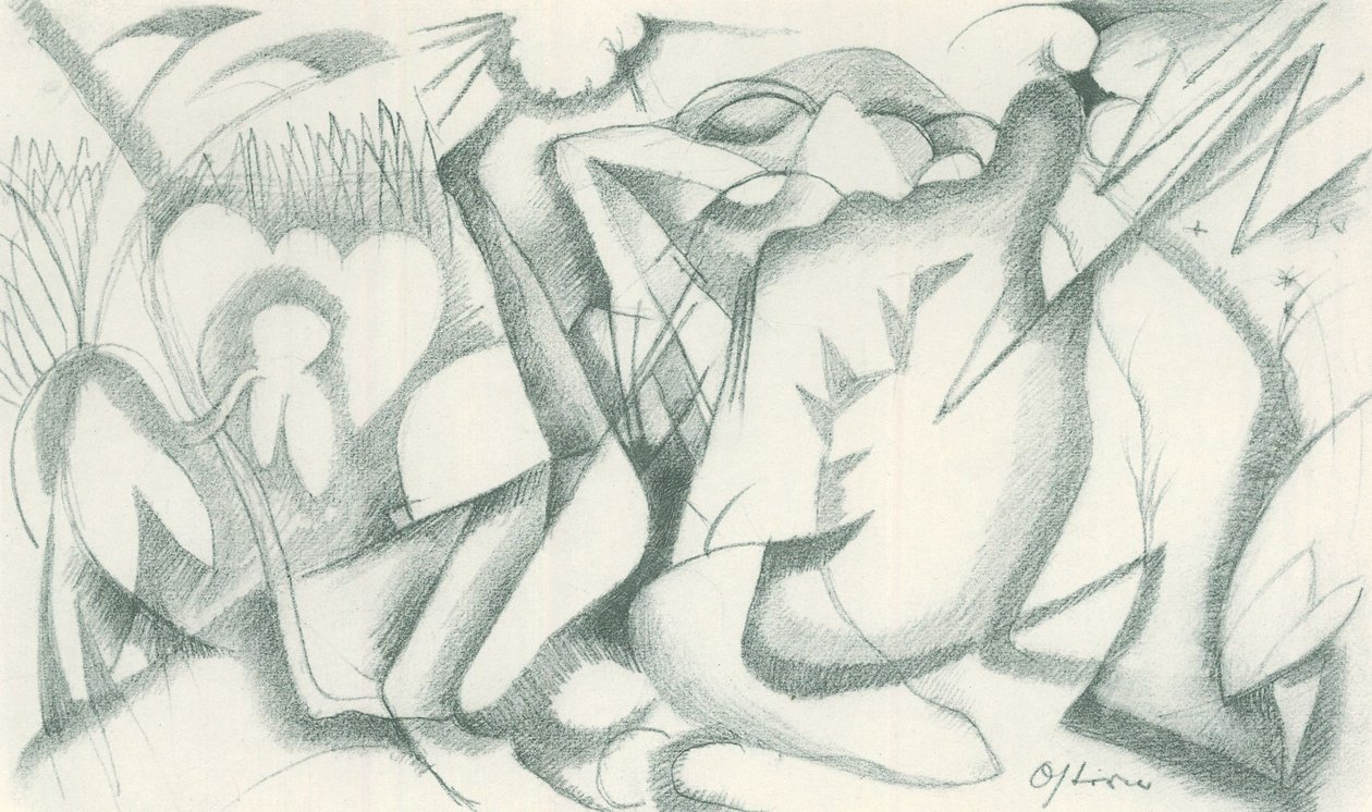 Sketchbook from the Field - Page 19 by Franz Marc