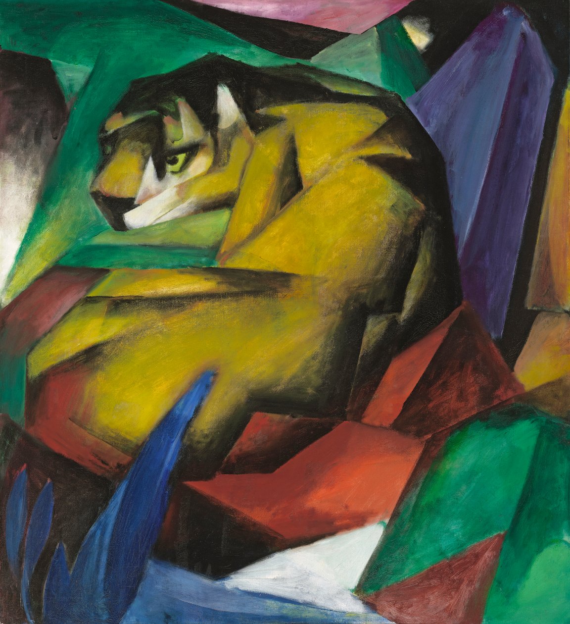 Tiger by Franz Marc