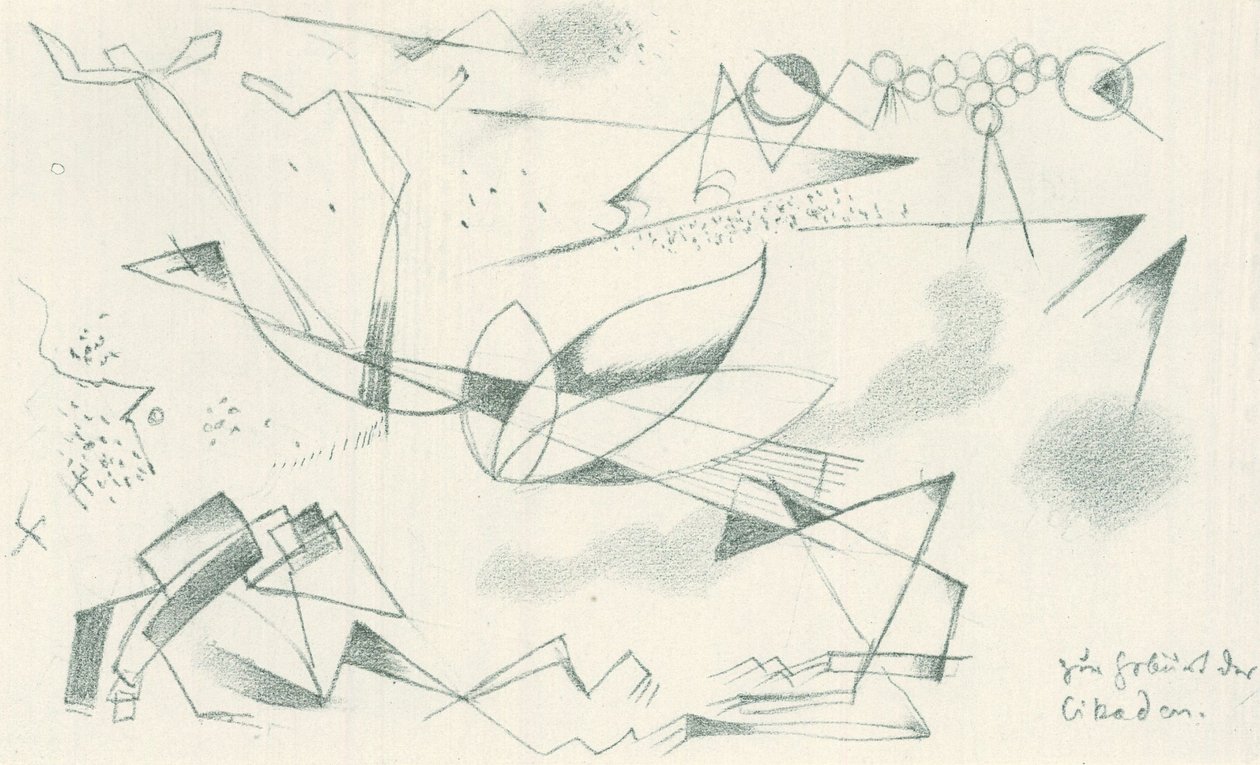 To the Birth of the Cicadas by Franz Marc