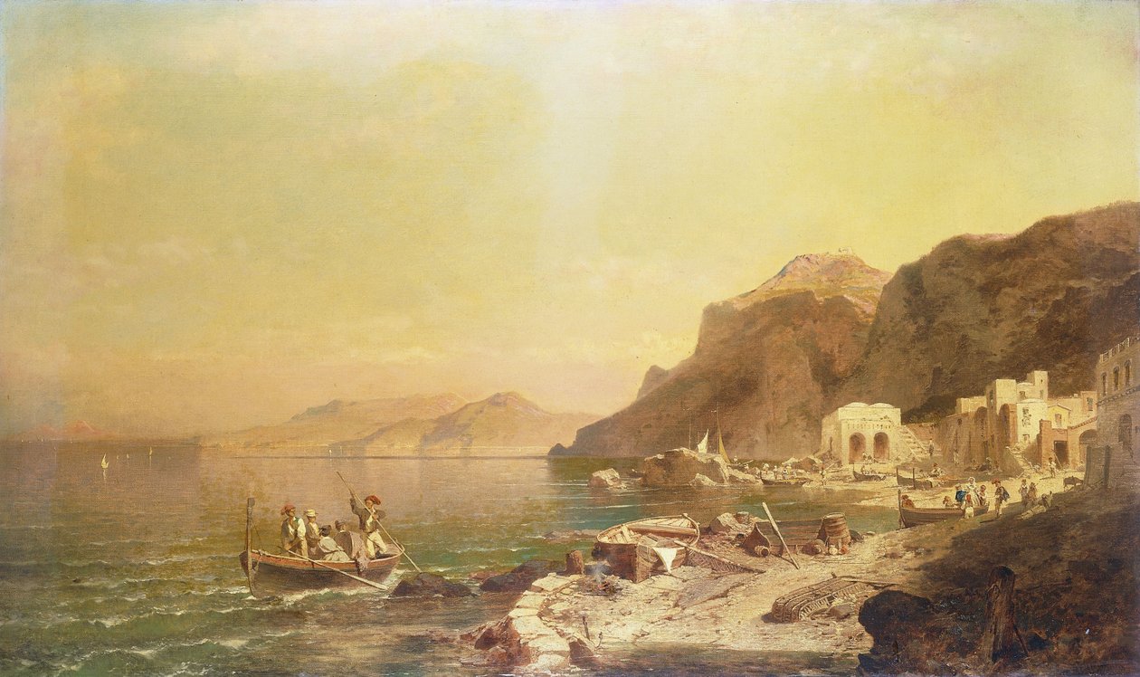 Franz Richard Unterberger、Capri