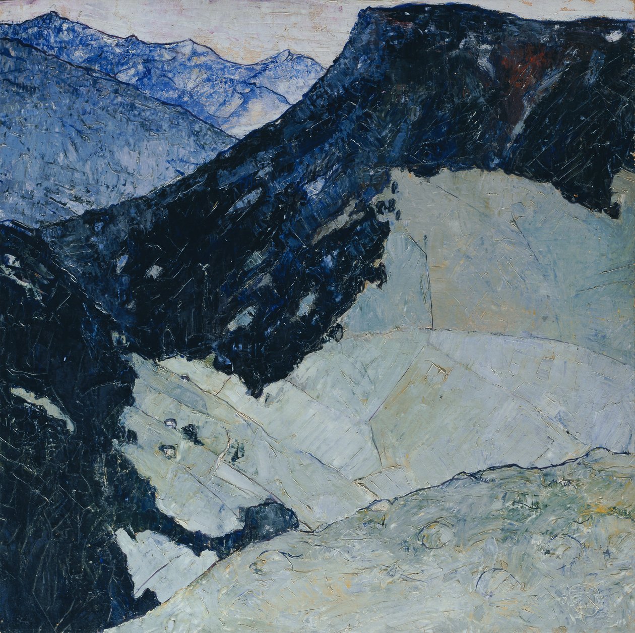 The Mountain by Franz Secky