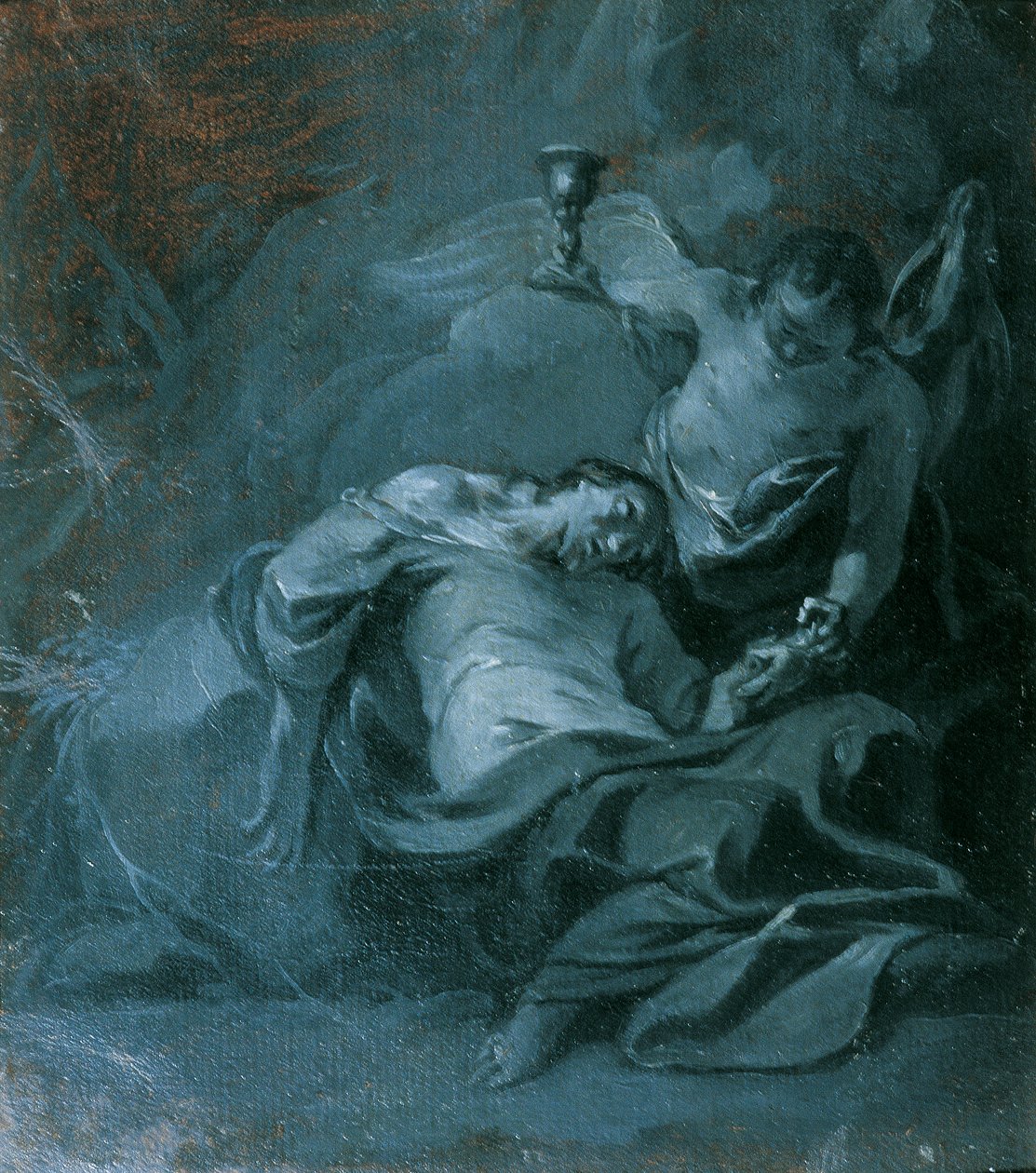 Christ on the Mount of Olives (I) by Franz Sigrist d. Ä.