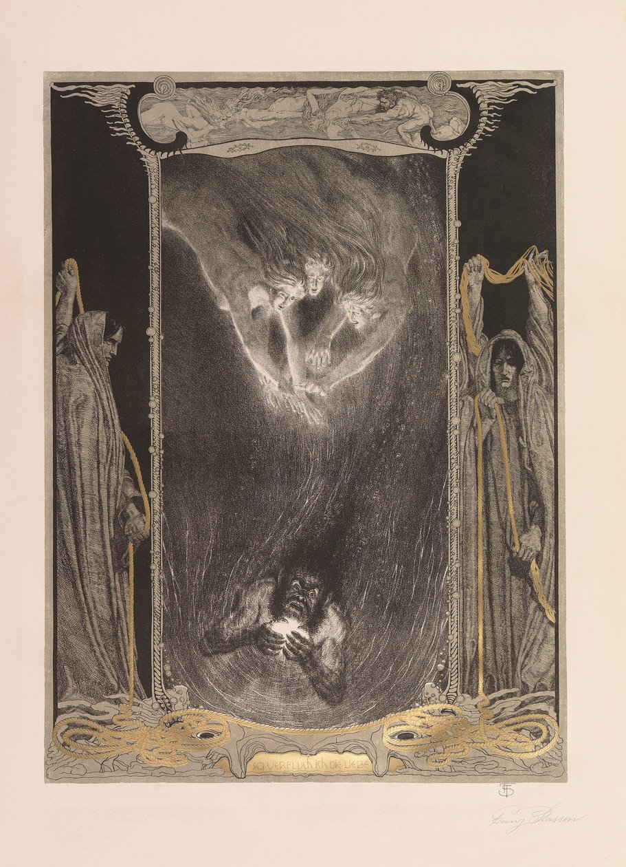 The Ring of the Nibelung by Franz Stassen