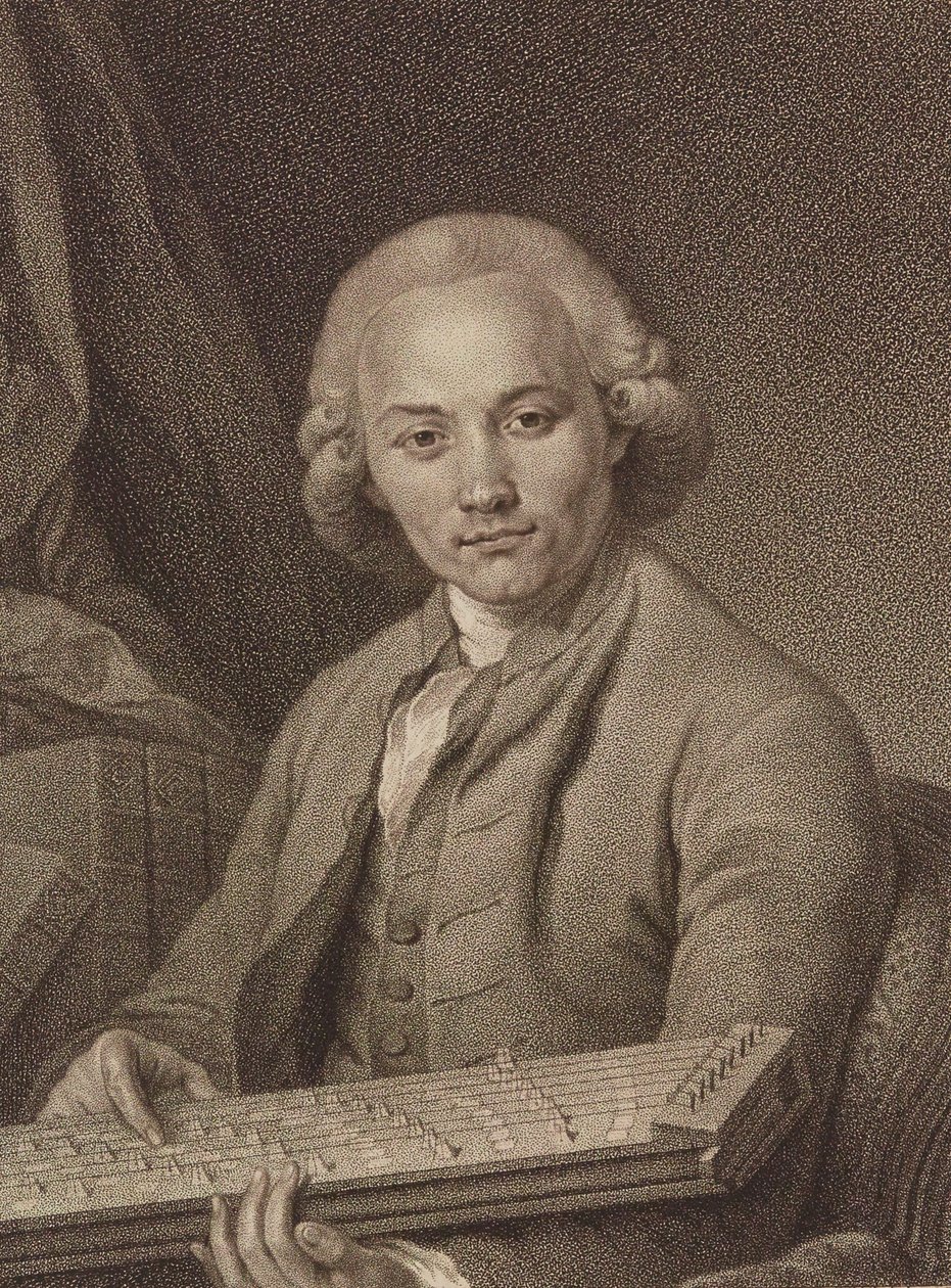 Portrait of the Organist and Composer Georg Joseph Vogler 1749-1814, c. 1795 by Franz Valentin Durmer