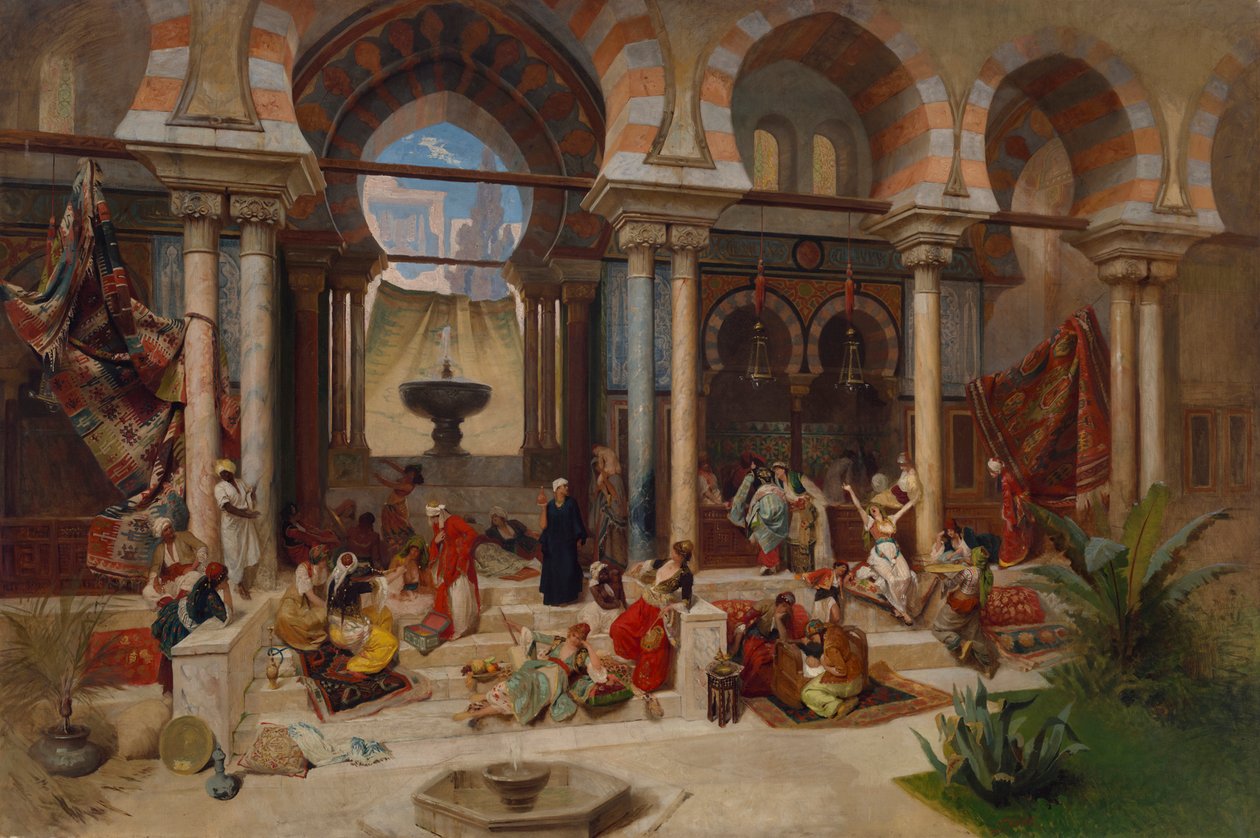 Harem Life by Franz Xaver Simm