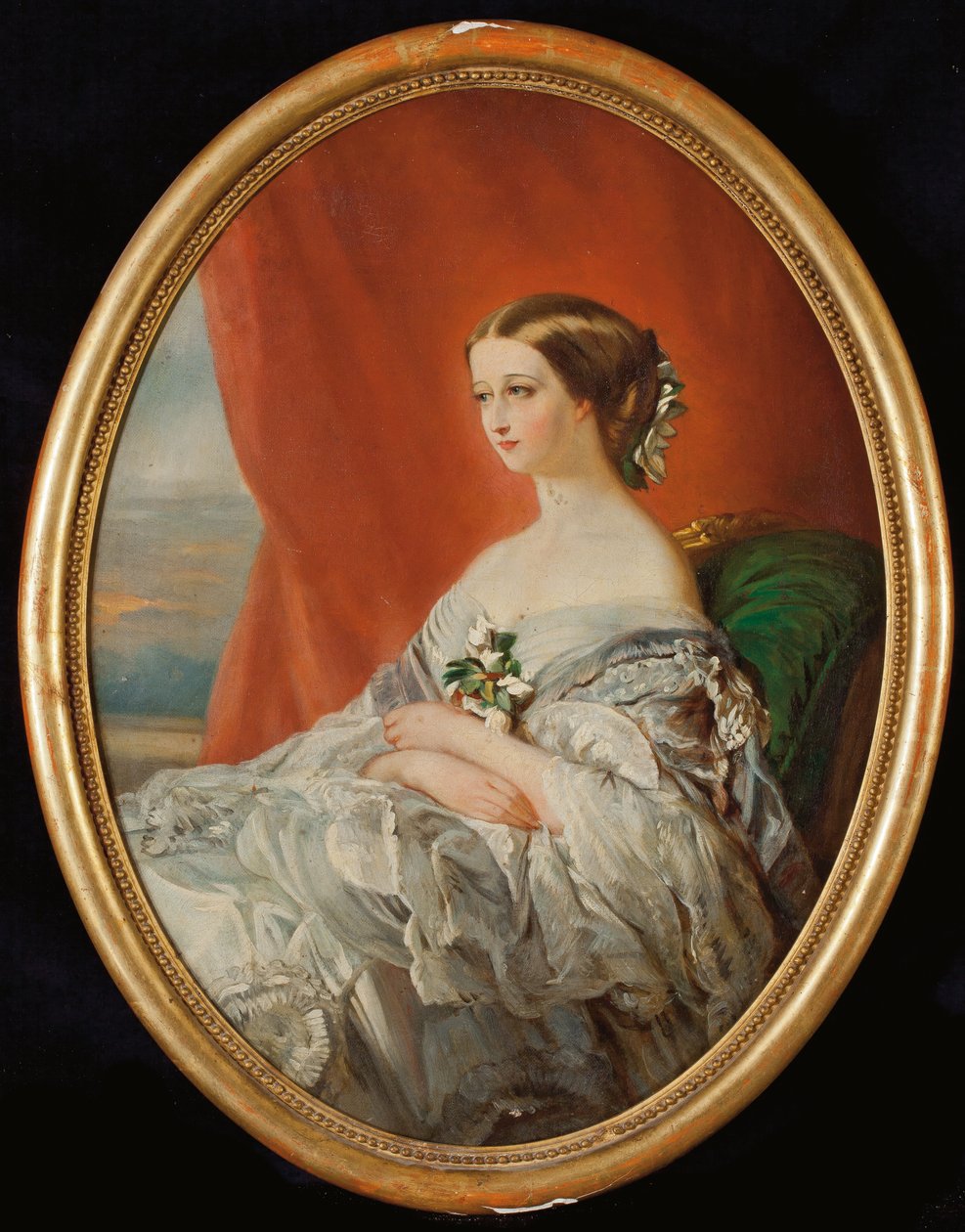 Portrait of Empress Eugénie by Franz Xaver Winterhalter