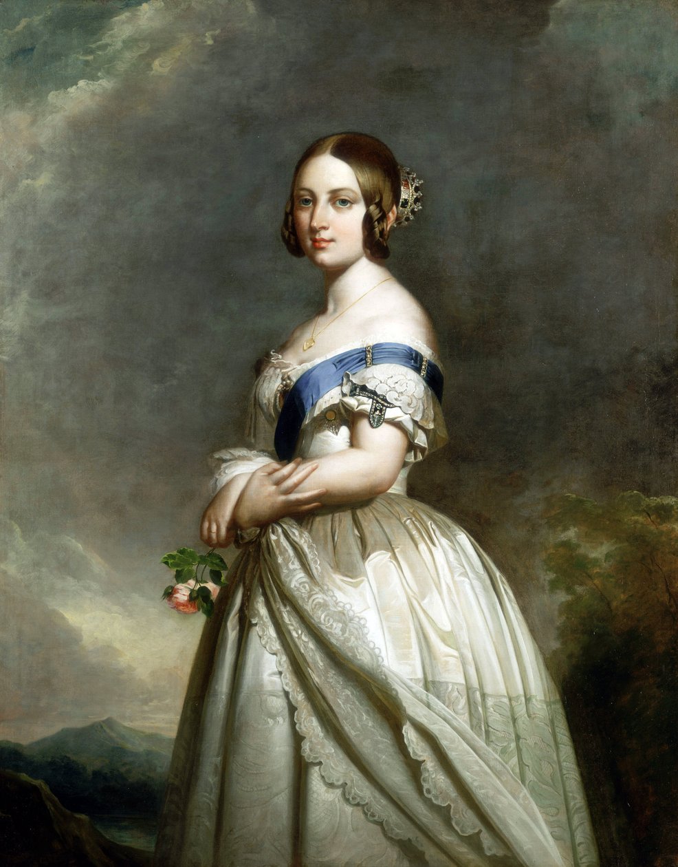 Portrait of Queen Victoria by Franz Xaver Winterhalter