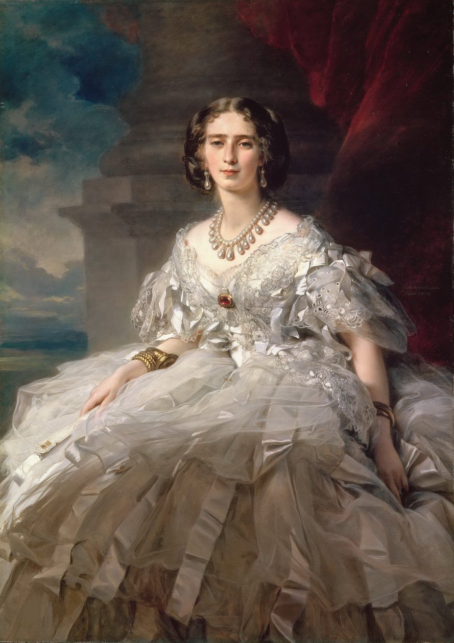 Portrait of Princess Tatiana Yusupova, by Franz Xavier Winterhalter by Franz Xaver Winterhalter