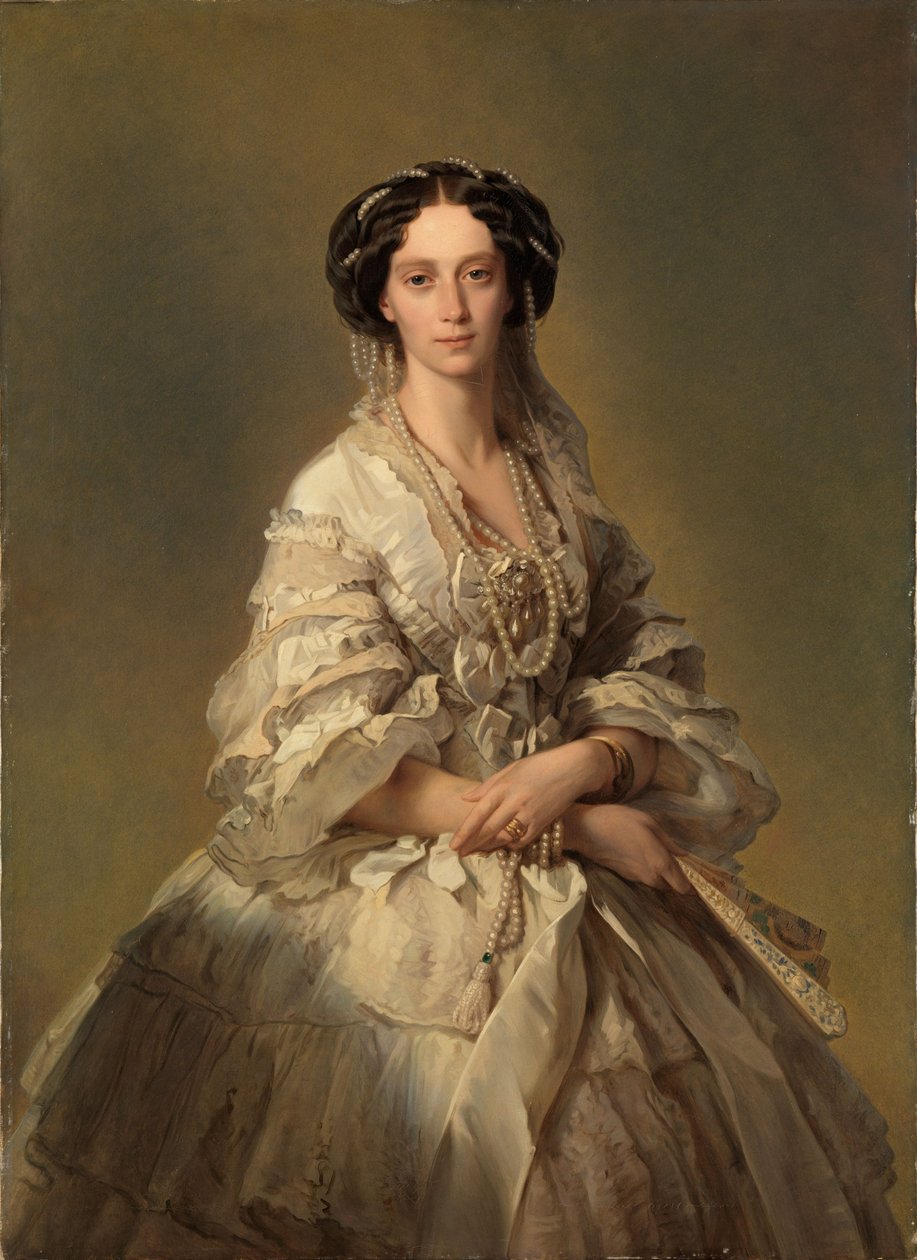 Tsarina Maria Alexandrovna of Russia by Franz Xaver Winterhalter