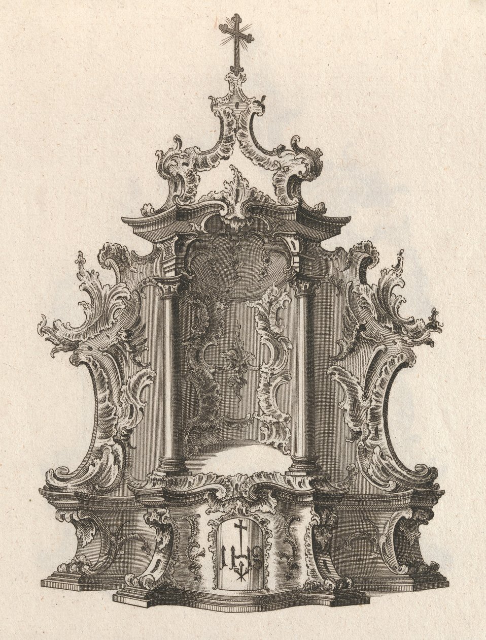 Design for a Tabernacle, Plate 2 from the series 