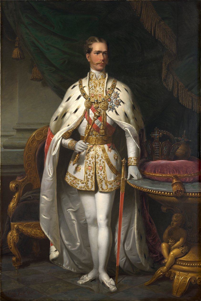 Emperor Franz Joseph I by Franz the Younger Russ