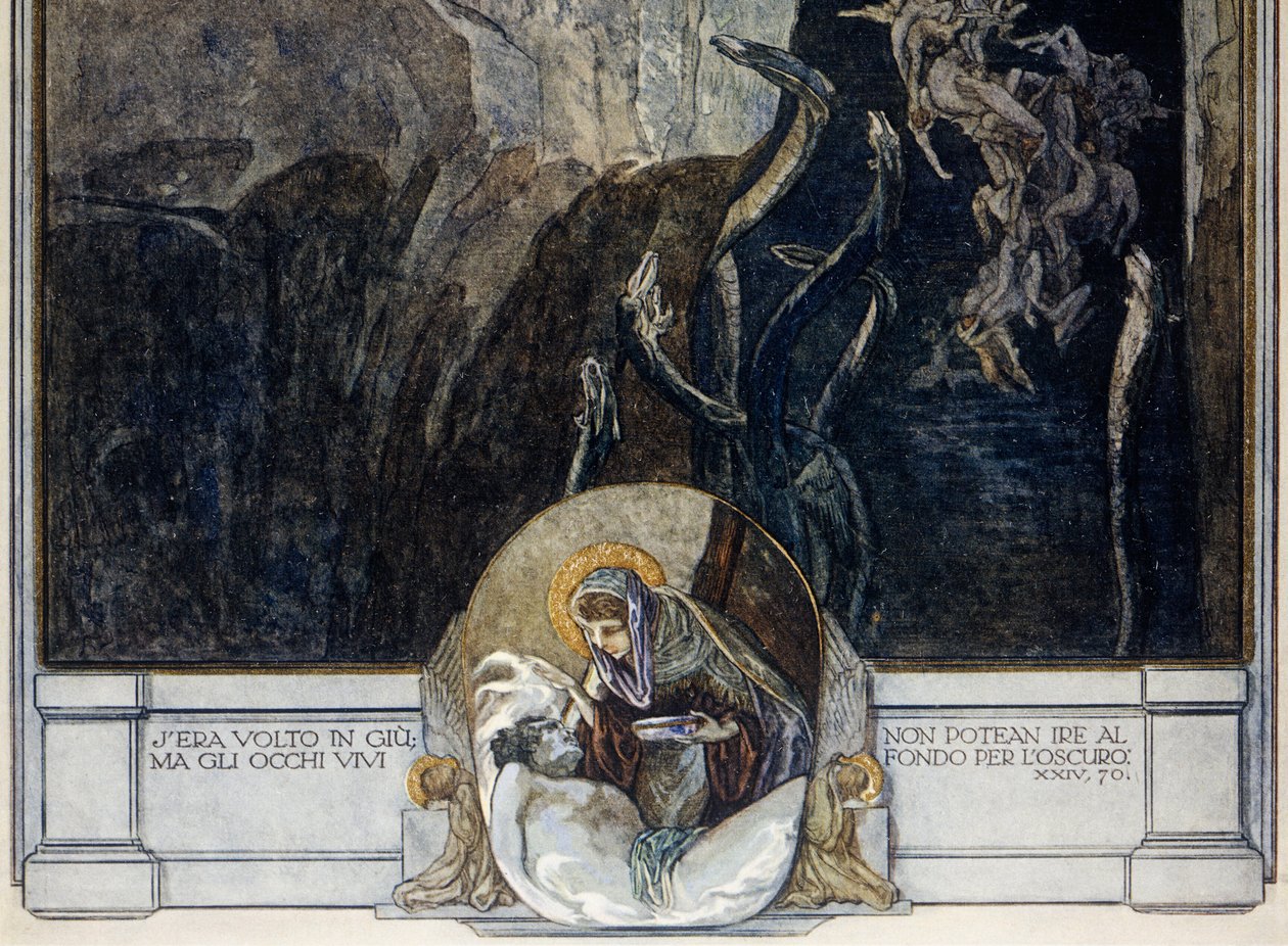 Illustration of Dante Alighieri