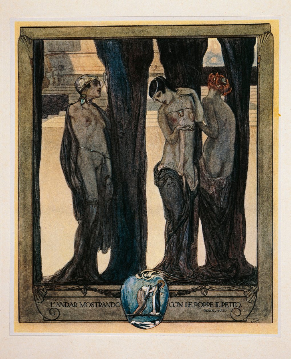 Illustration of Dante Alighieri