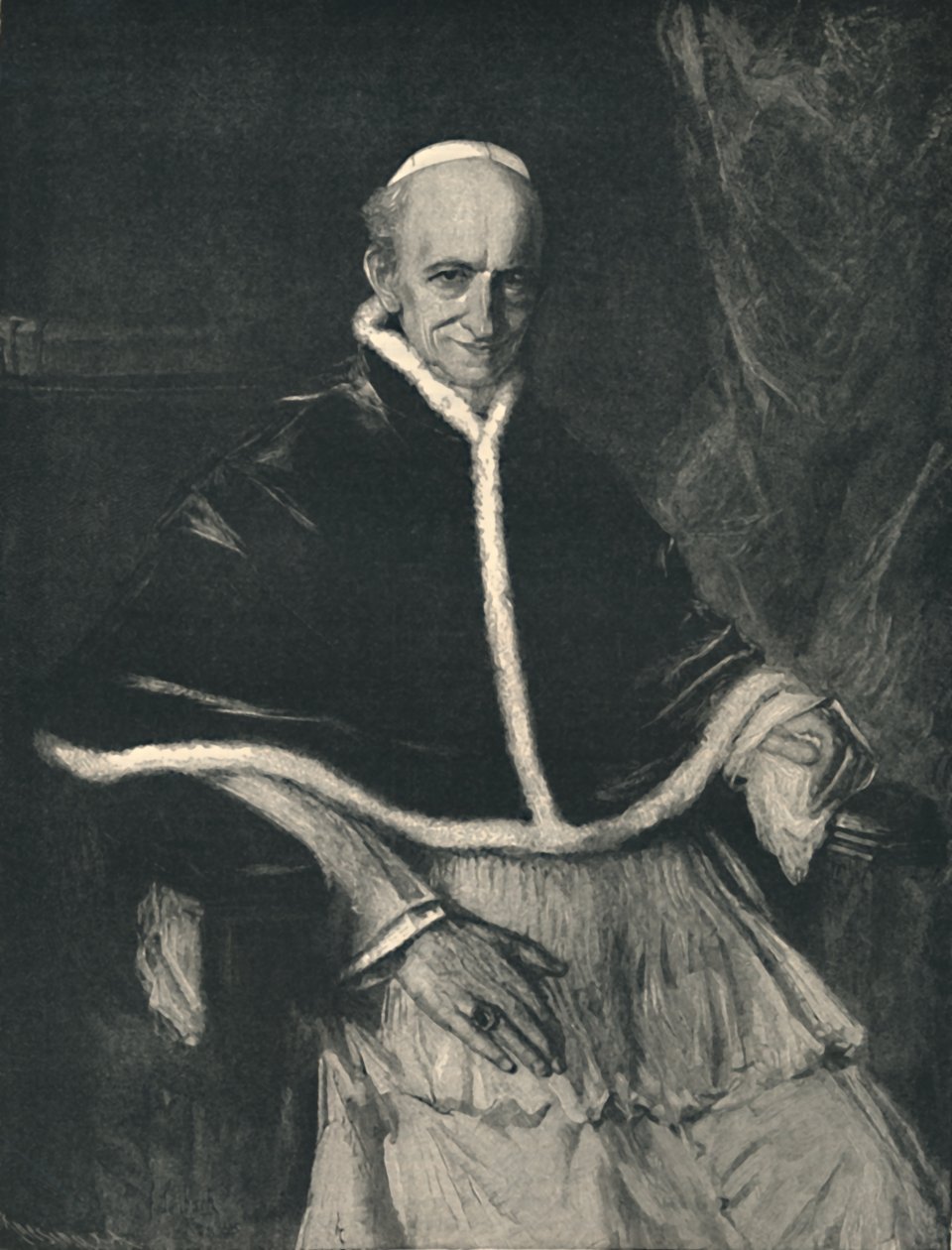 His Holiness Pope Leo XIII by Franz von Lenbach