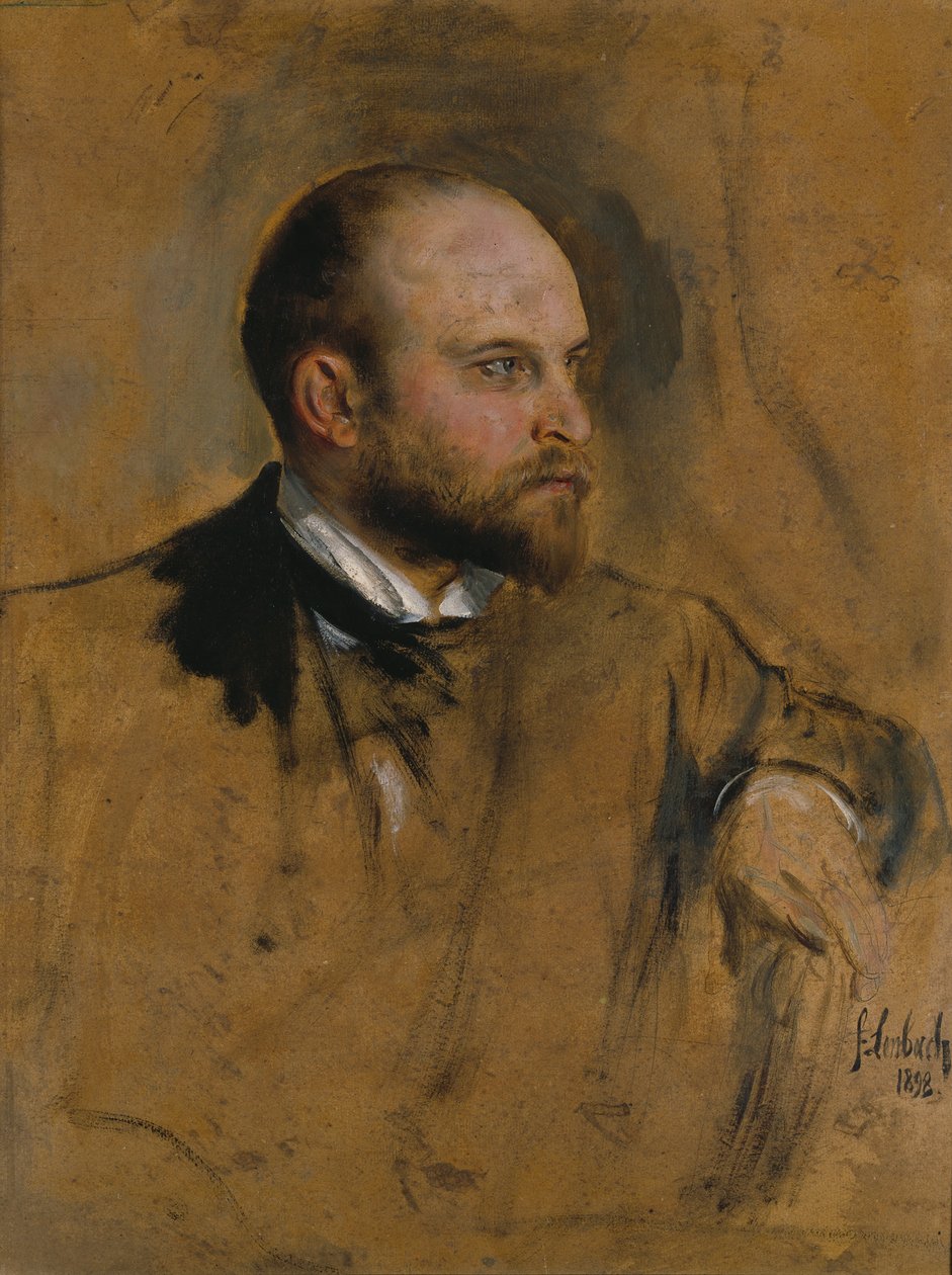 Josef Hösl by Franz von Lenbach