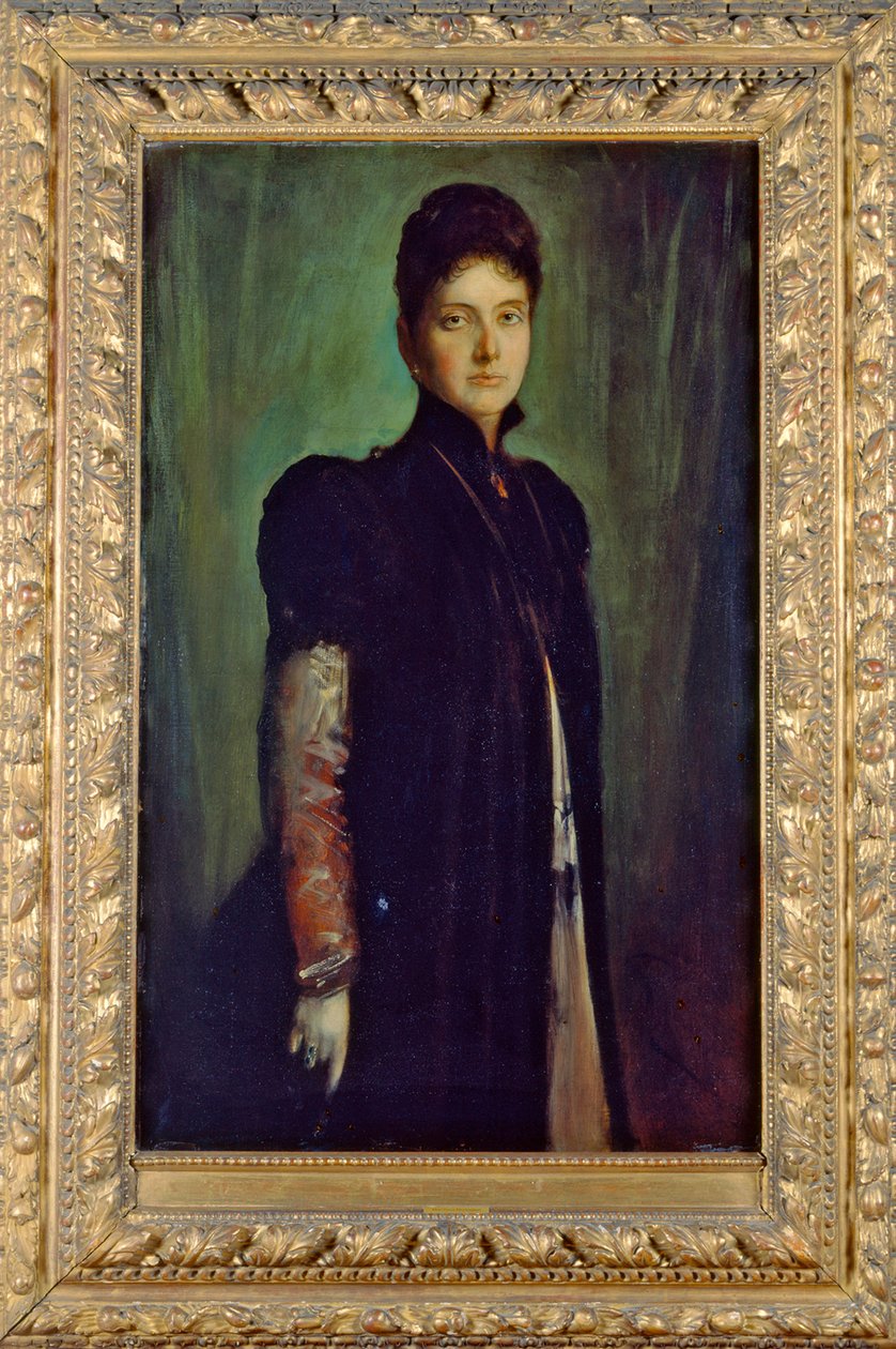 Marchesa di Montagliari by Franz von Lenbach