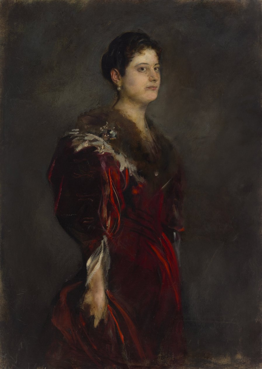 Marie Baroness Harkányi by Franz von Lenbach