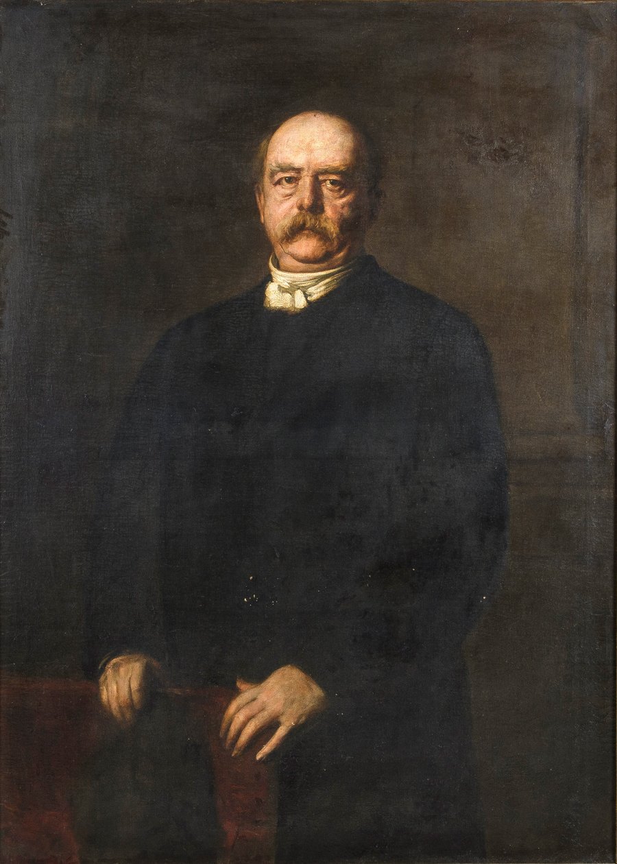 Otto Prince of Bismarck by Franz von Lenbach