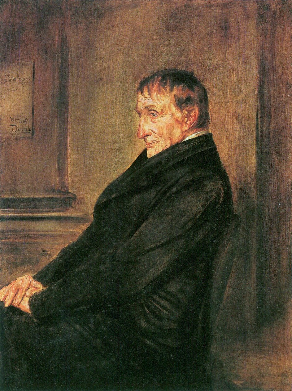 Portrait of Ignaz von Döllinger by Franz von Lenbach