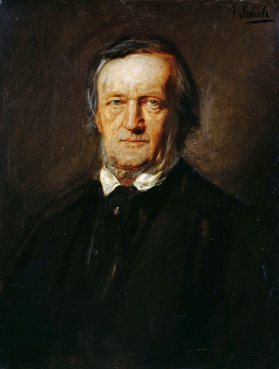 Portrait of Richard Wagner by Franz von Lenbach