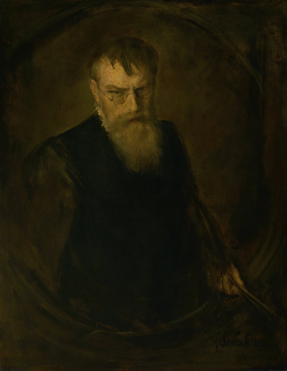 Self-Portrait by Franz von Lenbach