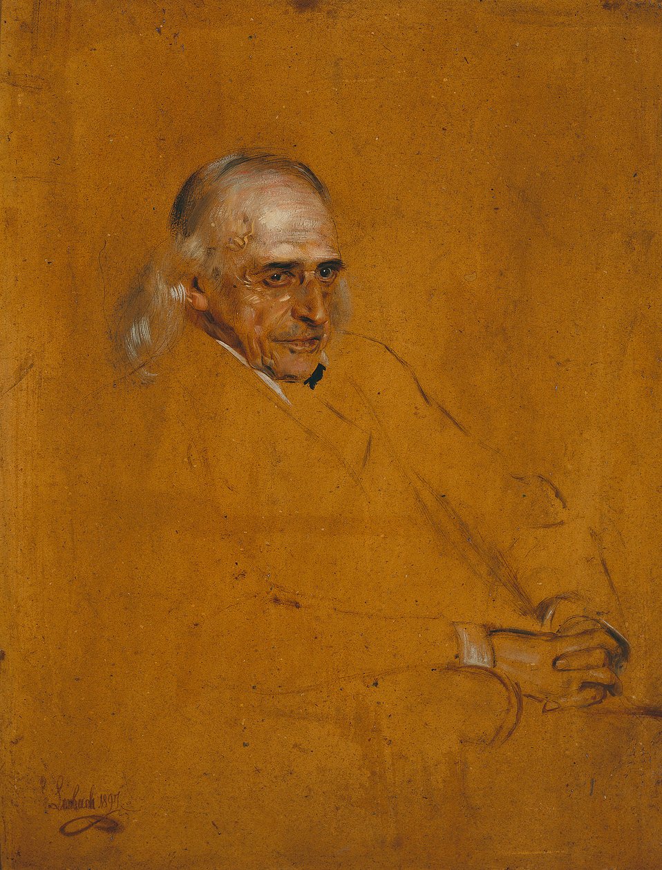 Theodor Mommsen. Study by Franz von Lenbach