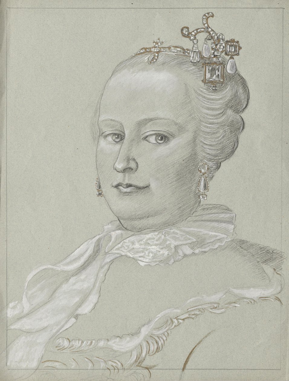 Empress Maria Theresa by Franz von Matsch