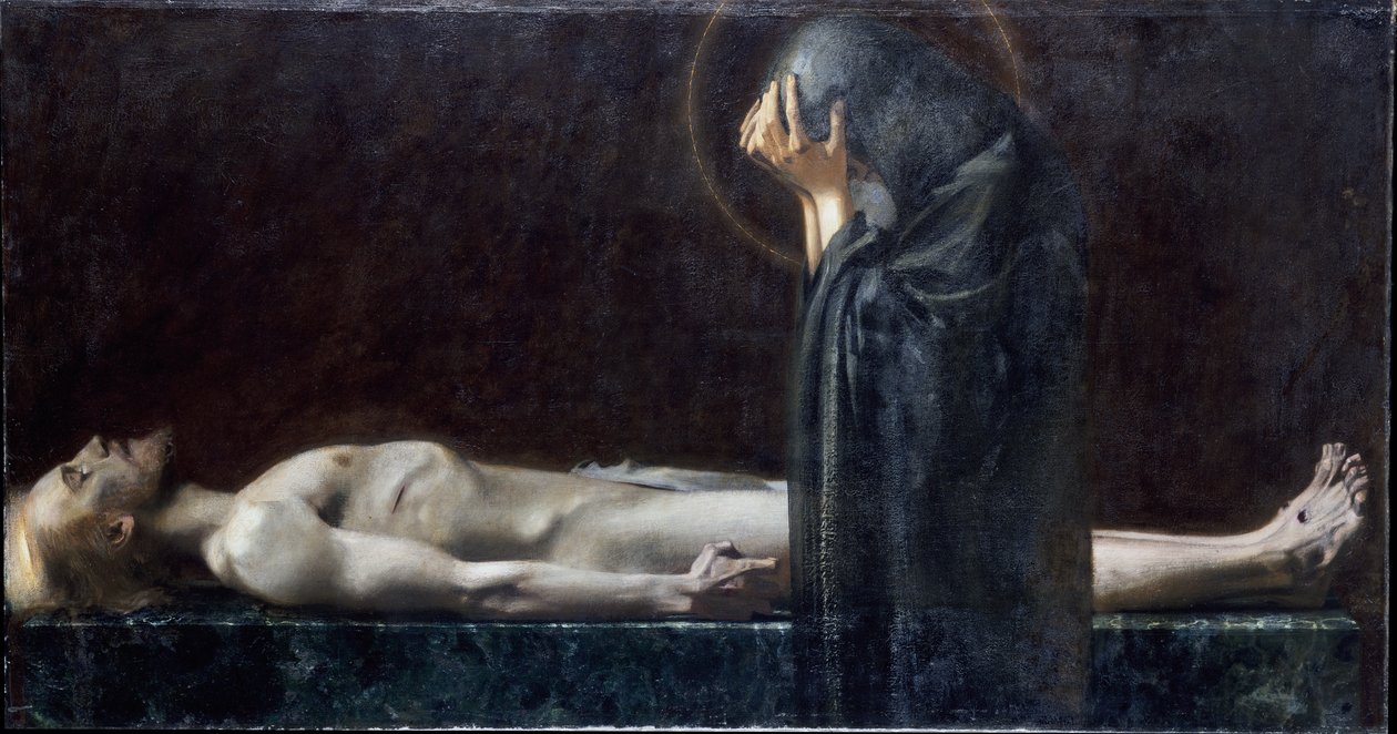 Pietà by Franz von Stuck
