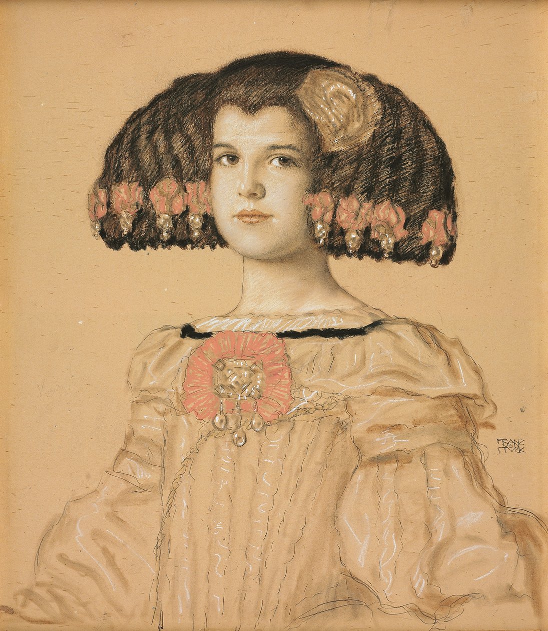 Portrait of Mary, the artist