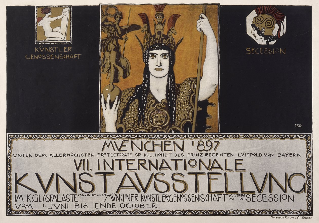 Seventh International Art Exhibition, Munich 1897 by Franz von Stuck